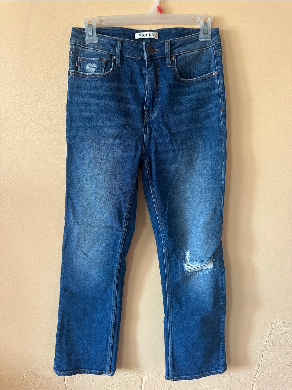 VIGOSS Distressed Skinny Jeans Size 26